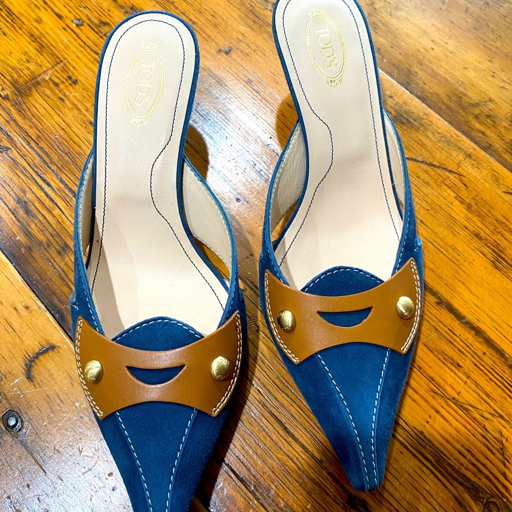 Tod’s kitten heel size 8 1/2